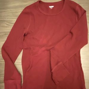 Maroon long sleeve